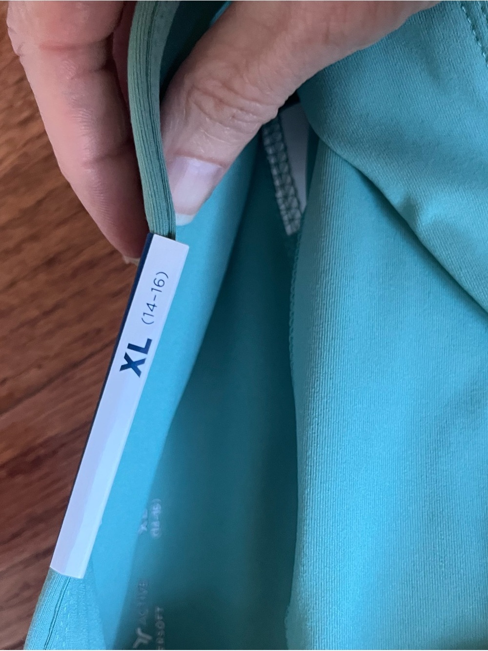 Girls Old Navy XL Teal Pleated Active Skort - Picture 4 of 7